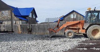 Отсыпка участка Томск, цена от 205 р./куб.
